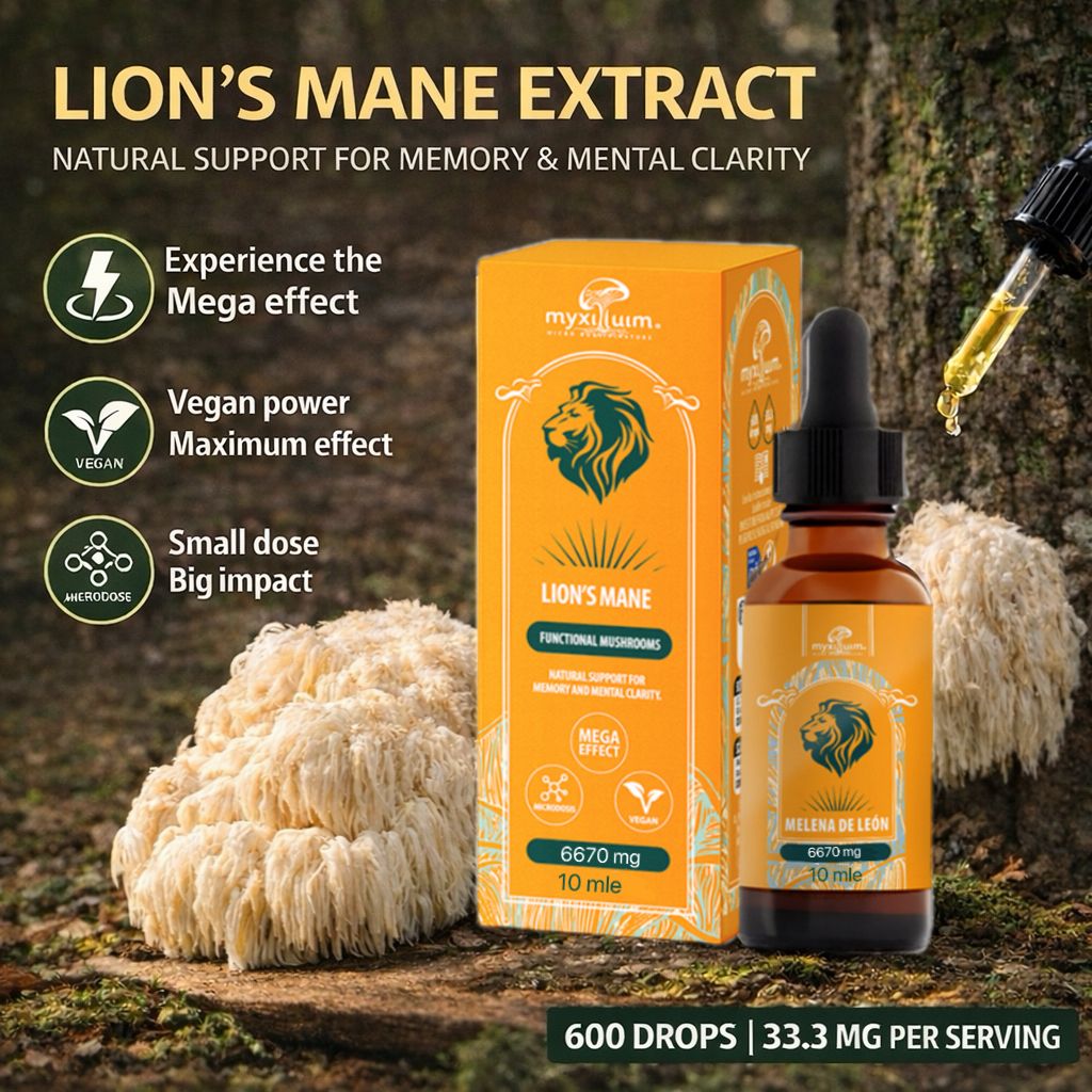 Lion's Mane Mushroom Extract 10ml
