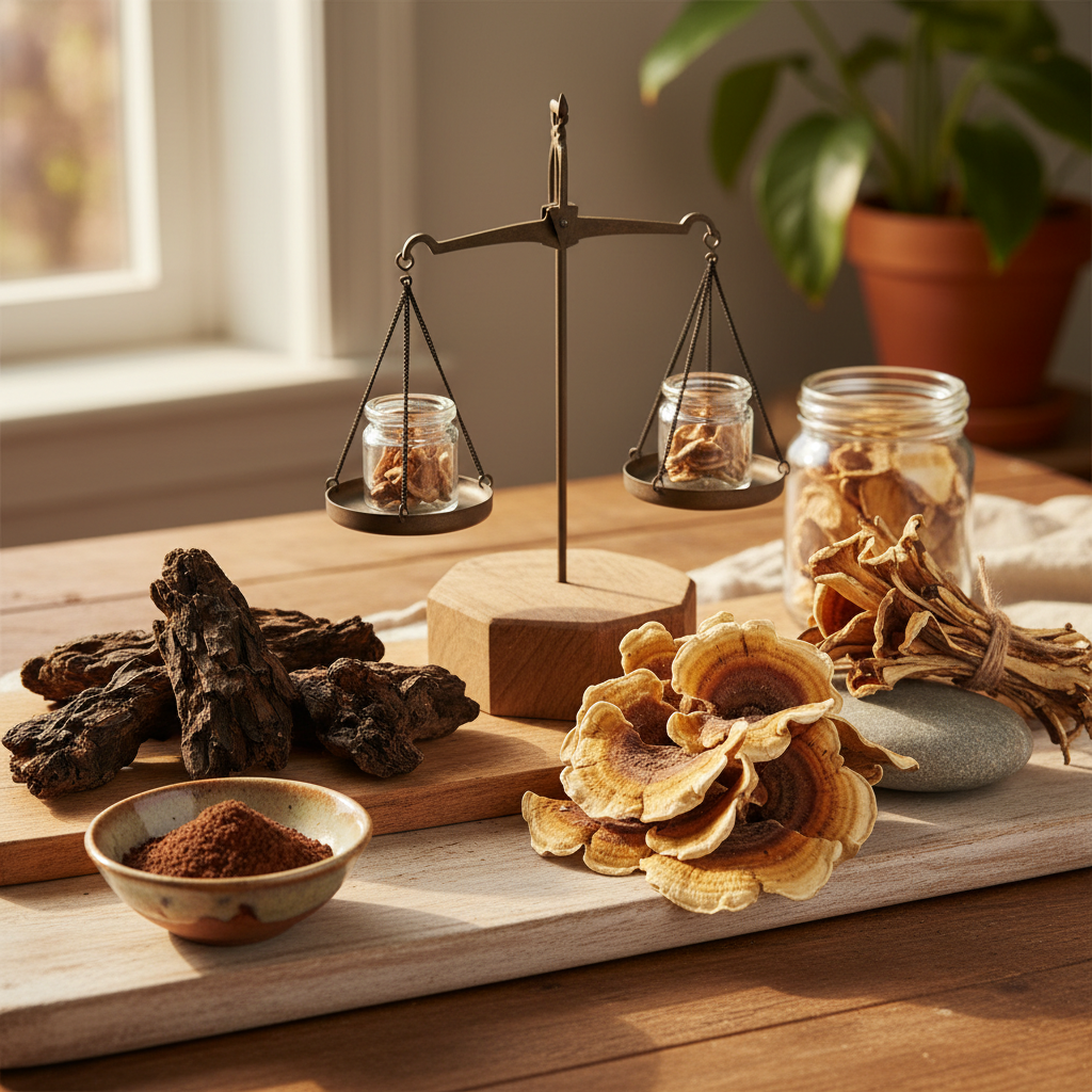 Chaga vs Turkey Tail: Two Powerhouse Immune Mushrooms Compared